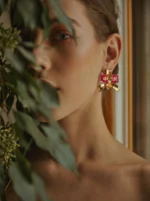 Aretes Orquídea - Imagen 2